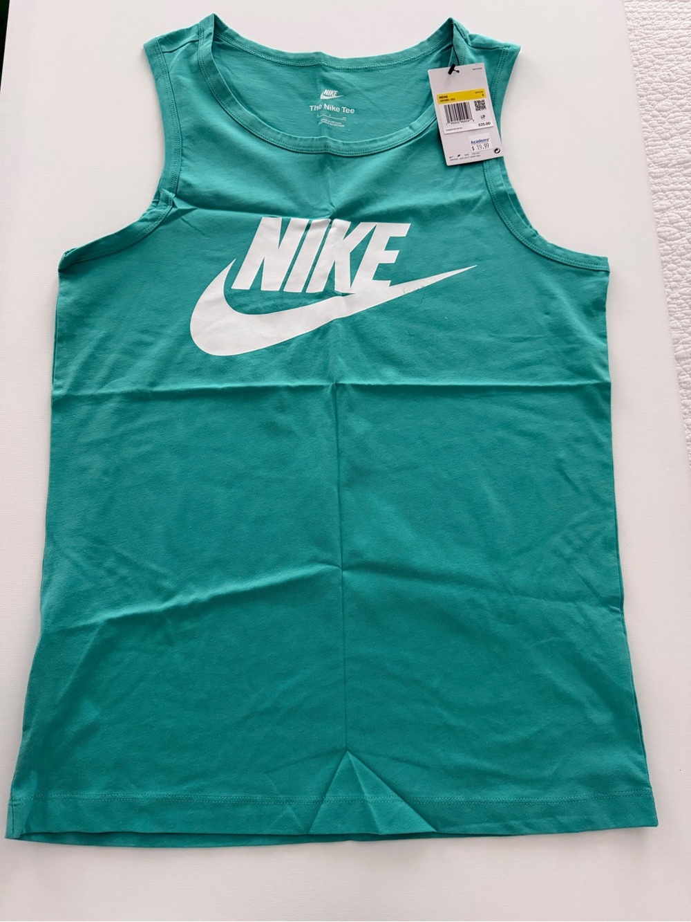 Nike Teal Logo Men's Tank Top